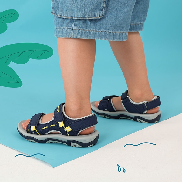 Boys And Girl Athletic Sandals - DARK BLUE - 4